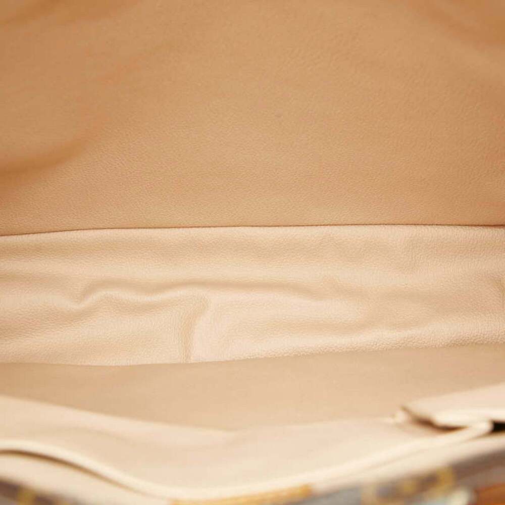 LOUIS VUITTON Brown Monogram Leather Tote Bag - Picture 8 of 11